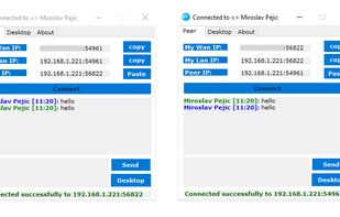 P2P Remote Desktop screenshot 1