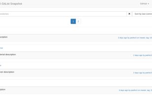 P3X Gitlist screenshot 1