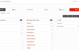 P3X Gitlist screenshot 1