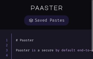 Paaster screenshot 1