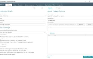 Creating MSI/MST/App-V/ThinApp