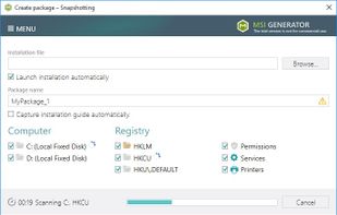 MSI generator - part of PACE Suite