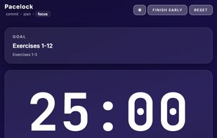 Pacelock screenshot 1