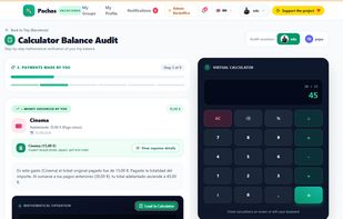 Audit the split so there is no doubts about the calculations performed