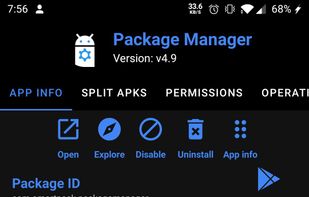 Package Manager screenshot 1