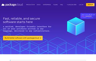 Packagecloud screenshot 1