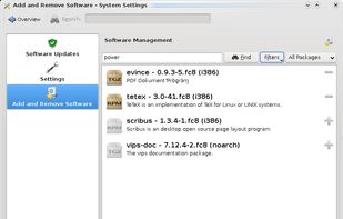 PackageKit screenshot 1