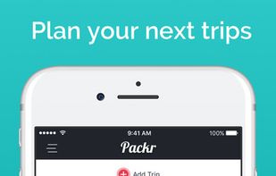 Packr - Travel Packing Checklist screenshot 1
