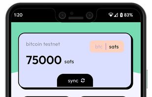Padawan wallet screenshot 1