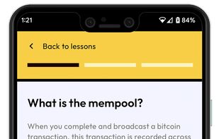 Padawan wallet screenshot 1
