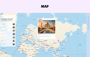 Lay out your information as a map, board, or freeform canvas. Group and sort posts by different properties.