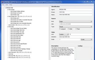 Paessler MIB Importer and Converter screenshot 1