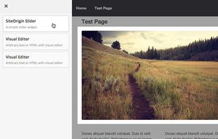 SiteOrigin Page Builder screenshot 2