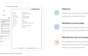 Page Vault screenshot 1