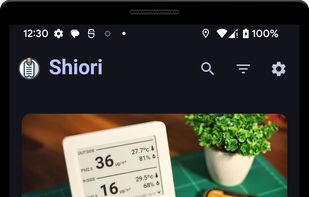 Shiori Android Client screenshot 1