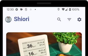 Shiori Android Client screenshot 1