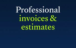 Professional invoices & estimates