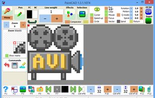 PaintCAD screenshot 1