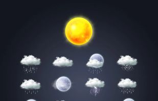 Painting Weather icon pack screenshot 1