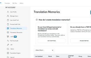 Translation Memories