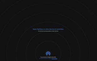 PairDrop screenshot 1