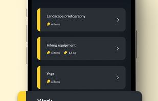Pak - Travel Packing Checklist screenshot 1