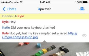 Palaver screenshot 1