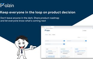Don't leave anyone in the dark. Share product roadmap and let everyone know what's coming next
