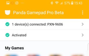 Panda Gamepad Pro screenshot 1