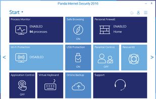 Panda Internet Security screenshot 2