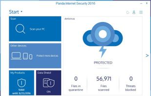 Panda Internet Security screenshot 1
