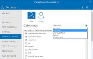 Panda Internet Security screenshot 1