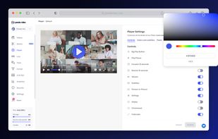 Player Settings - Customize your video player appearance and behavior