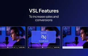 VSL Features - To increase sales and conversions
