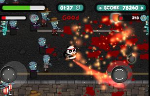 Panda vs Zombies screenshot 1
