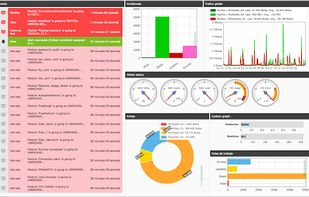 Pandora FMS dashboard