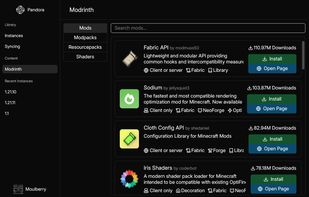 Pandora Launcher screenshot 1