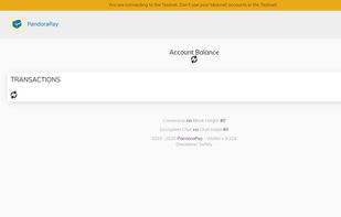 PandoraPay screenshot 1