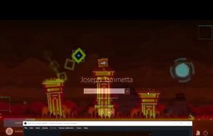 geometry dash as the lockscreen wallpaper