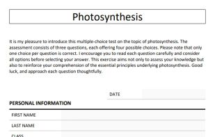Printed exam