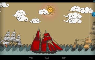 Paper Sea Live Wallpaper screenshot 3