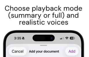 Paper2Audio screenshot 3
