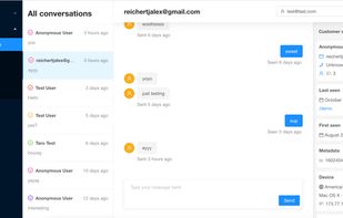 Papercups screenshot 1