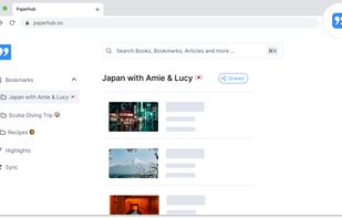 One home for all your bookmarks,
reading and highlights.