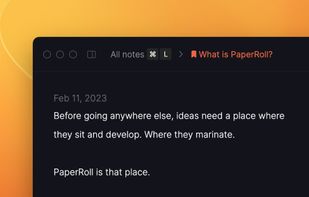 PaperRoll screenshot 1