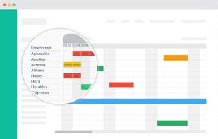 Check Employees vacation, sick leaves and absences in a single view to plan the shifts in the most informed way