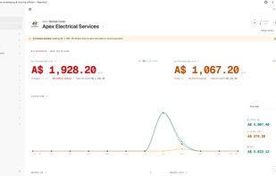 See cash flow, unpaid invoices and bills due in one dashboard.
