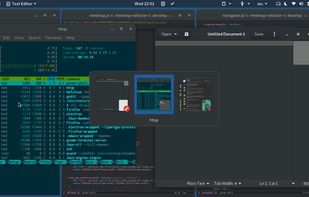 Scratch layer to bypass the tiling layout.