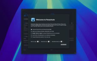 Parachute Backup screenshot 1