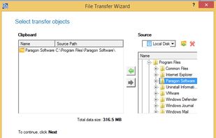 Paragon Drive Copy Professional screenshot 3